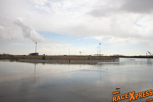 Circuit stond helemaal blank